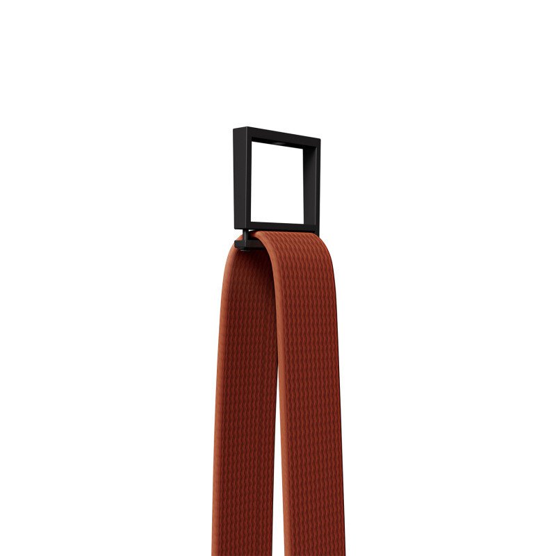 Накладное крепление гибкого трека-ремня Denkirs Belty Base TR5518-BK