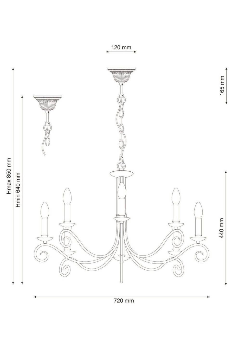 Fondi 330.8 antique Подвесная люстра Lucia Tucci Fondi Fondi 330.8 antique