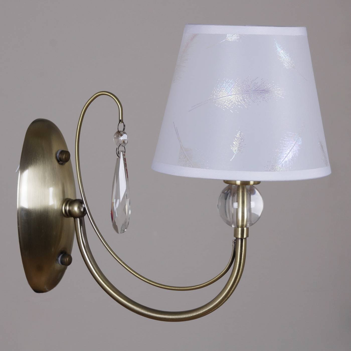 Бра настенное ILLUMICO IL0193-1WSQ-24 AB CASTOR
