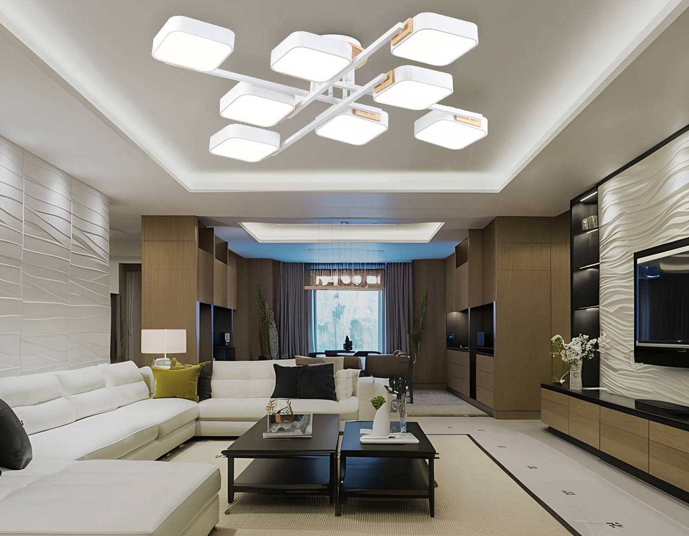 Потолочная люстра Ambrella LineTech FL4888