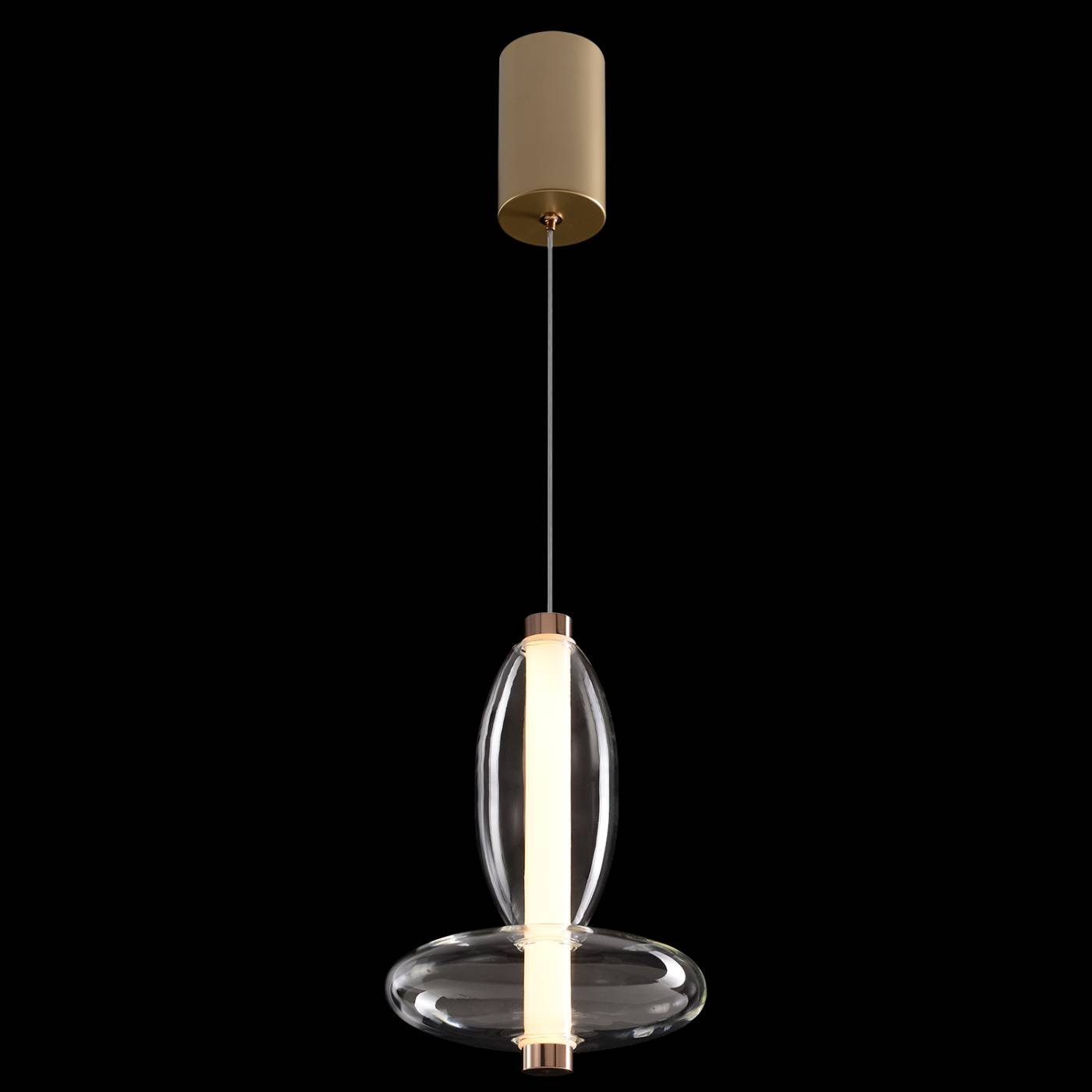 QUASAR SP7W LED TRANSPARENT Светильник подвесной Crystal Lux Quasar QUASAR SP7W LED TRANSPARENT