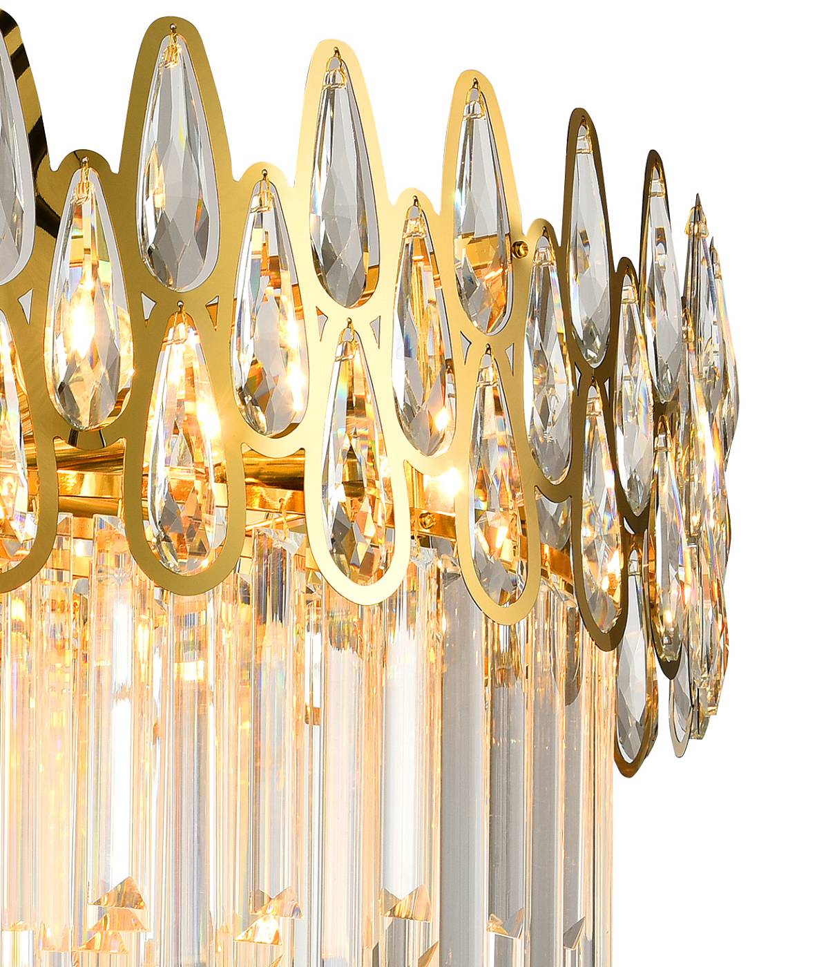 Подвесная люстра Natali Kovaltseva Navis NAVIS 76019/10C GOLD