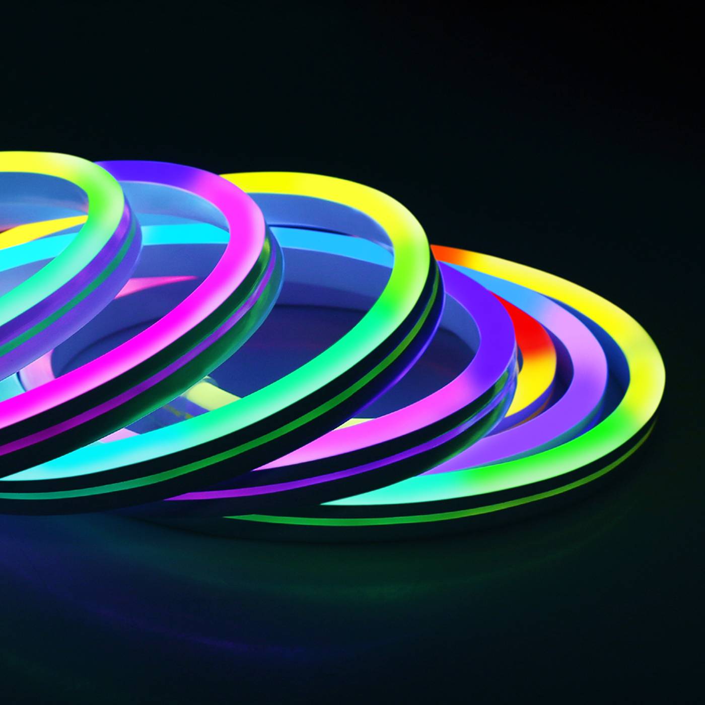 Набор гибкого неона SLS 02 RGB IP 65 односторонний мульти, 5м Светодиодный шнур Elektrostandard 12V 7W IP65 Набор гибкого неона SLS 02 RGB IP 65 односторонний мульти, 5м a049856