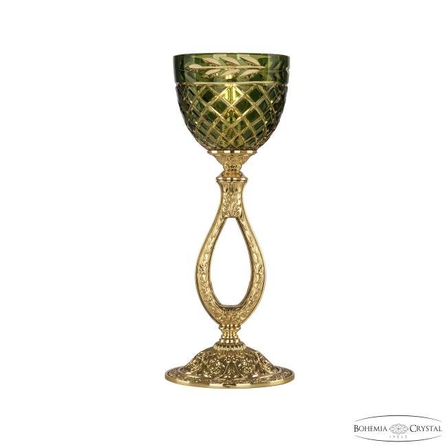 71300L/15 G P1 Amber-Green/H-1J Настольная лампа Bohemia Florence 71300L/15 G P1 Amber-Green/H-1J