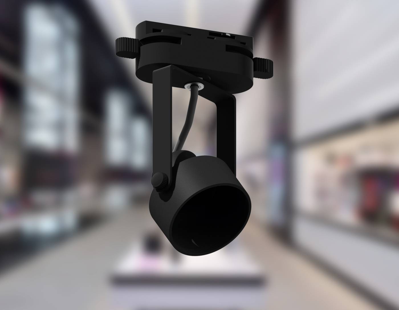 Корпус однофазного трекового светильника D60mm Ambrella DIY Spot C6602