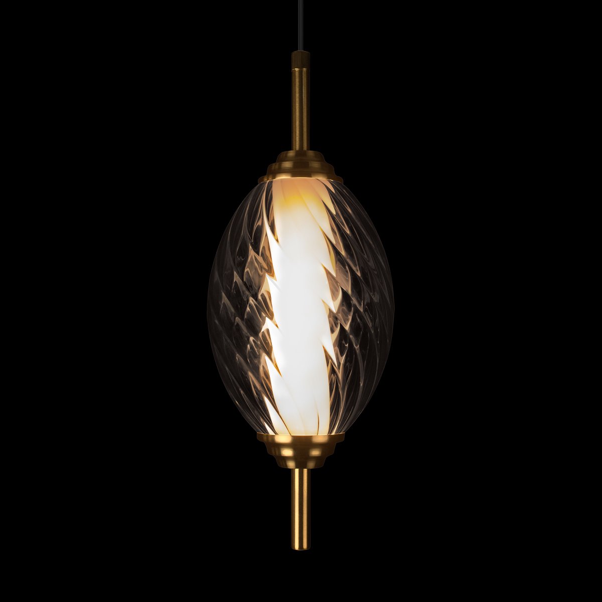 Светильник подвесной Loft It Helix 10421/A Smoke