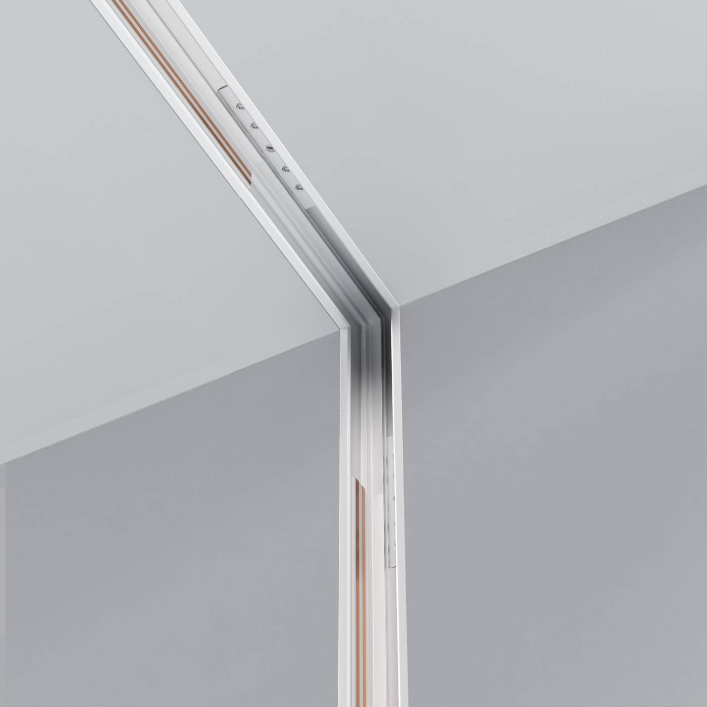 Коннектор внутренний для встраиваемого низкопрофильного шинопровода Maytoni Accessories for tracks Exility TRAM034ICL-42W