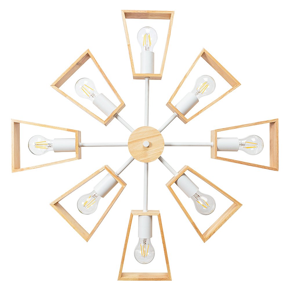 Потолочная люстра Arte Lamp Brussels A8030PL-8WH