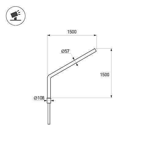 Кронштейн Arlight 051647