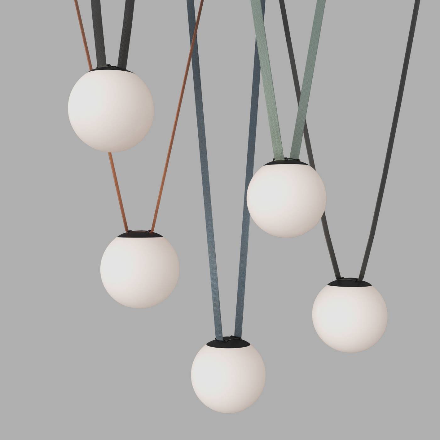 DK5552-BK Cветильник для трека-ремня Denkirs Belty Orb DK5552-BK