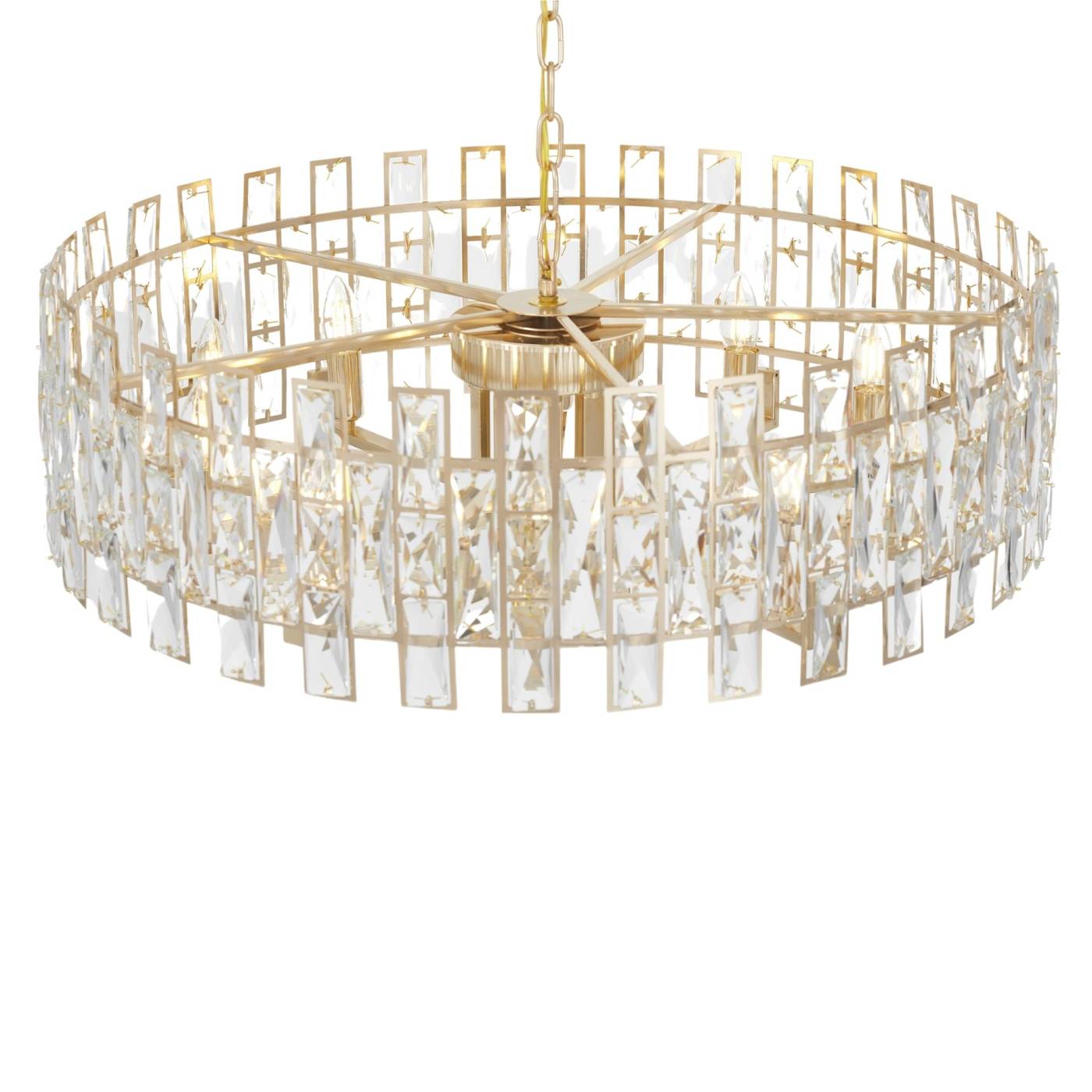 Подвесная люстра Lumina Deco Florina LDP 7041-800 F.GD