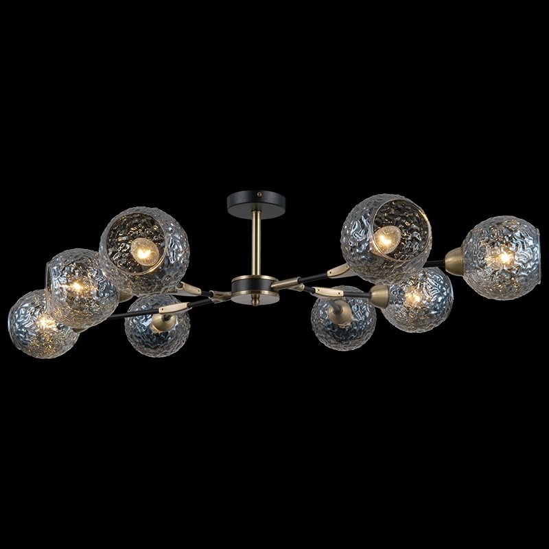 Потолочная люстра ILLUMICO IL0253-8CSQ-79 BK AB