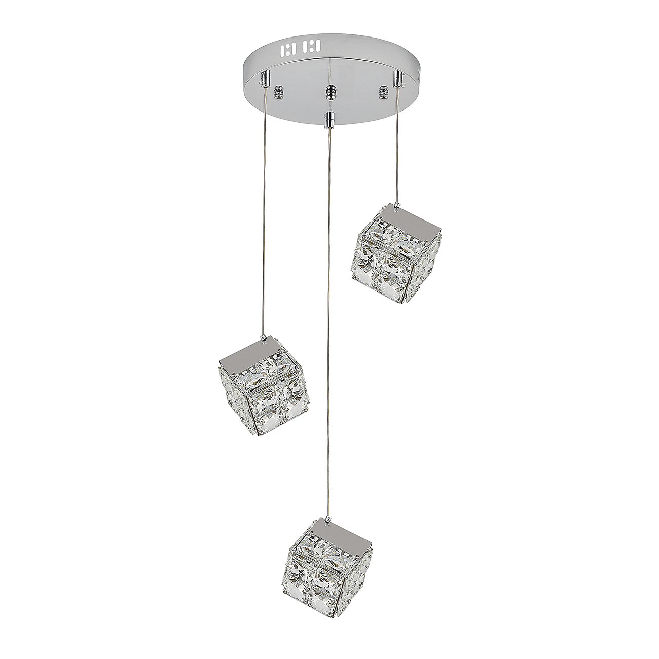Светильник подвесной Indigo Radioso V000136L 12048/3P Chrome
