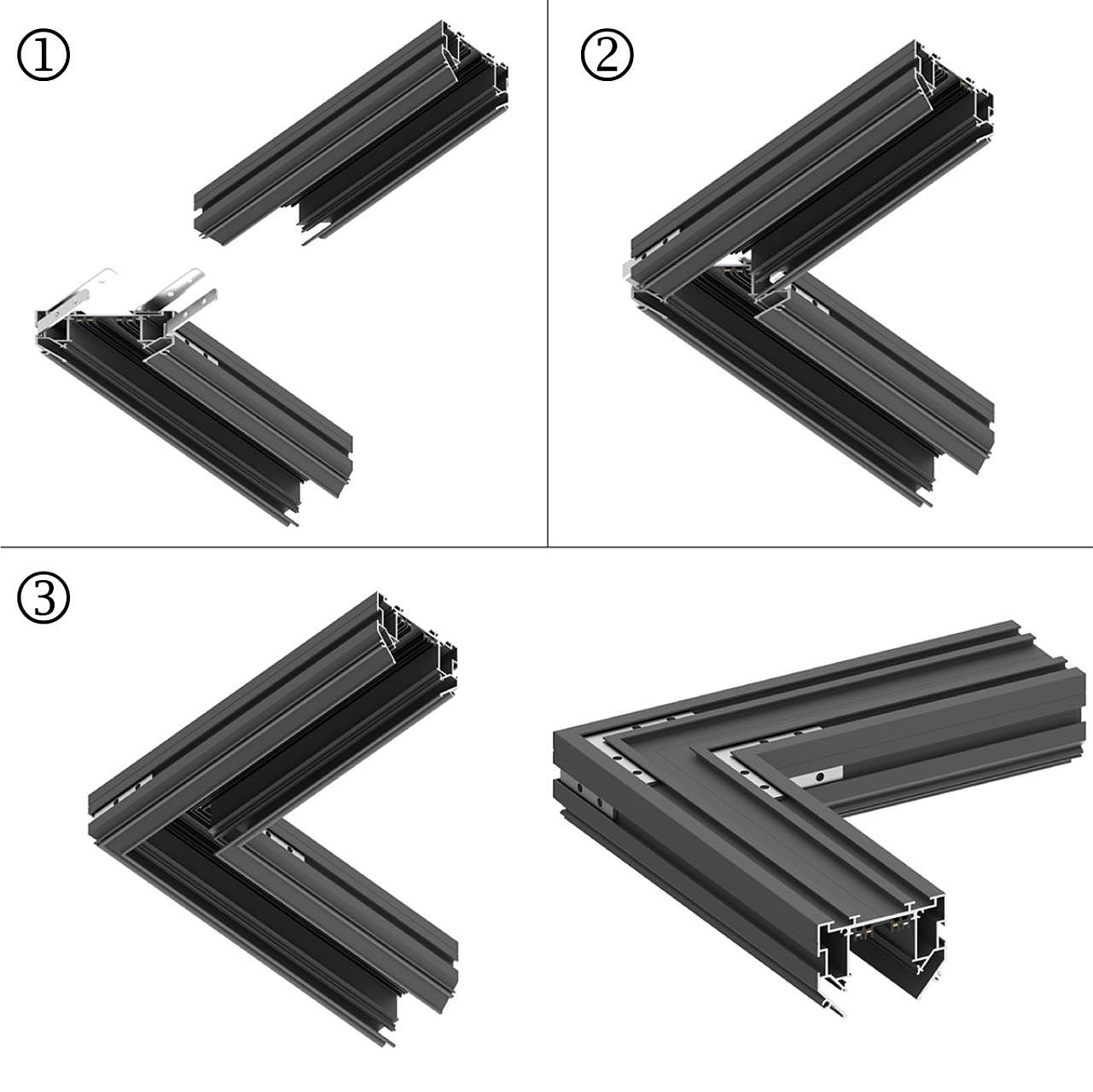 135304 Шинопровод Novotech Vector 135304