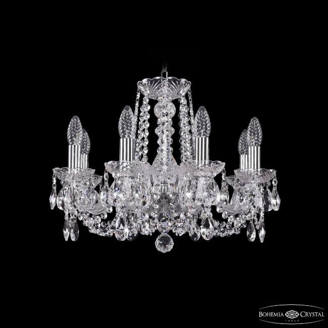 1402/8/160 Ni Подвесная хрустальная люстра 1402 Bohemia 1402/8/160 Ni