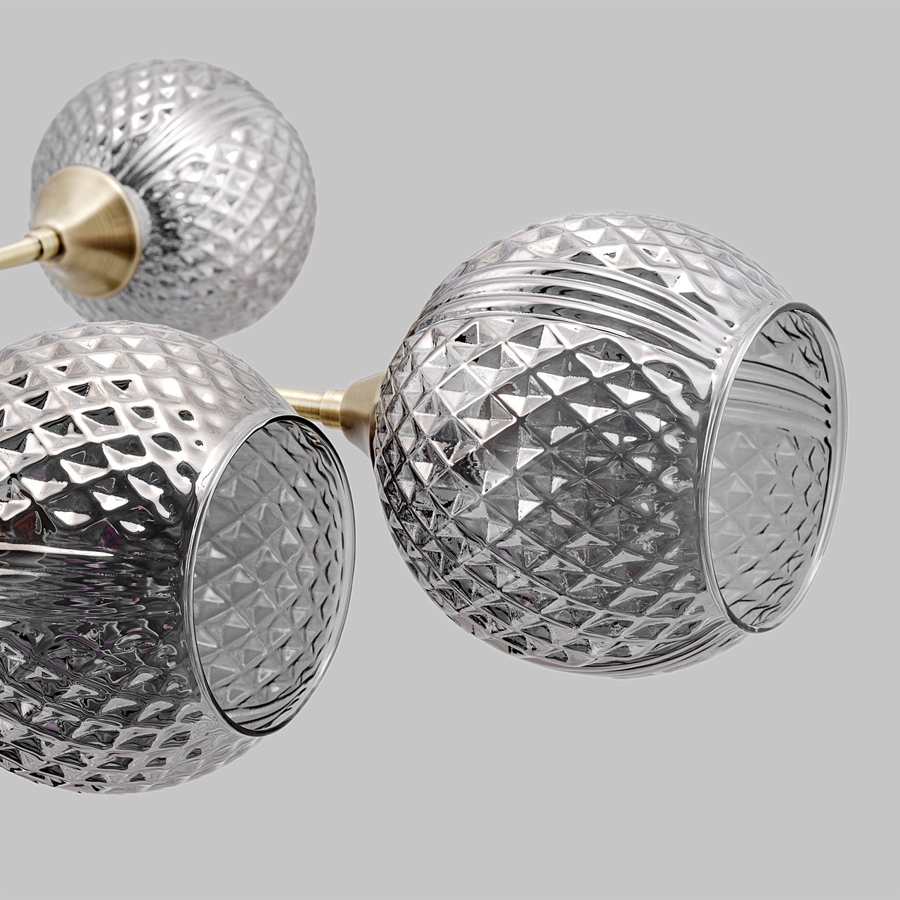 MD.5299-6-S-AB+BK Потолочная люстра IMEX MD.5299-6-S-AB+BK