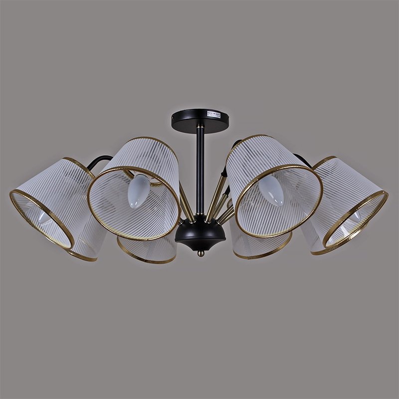 Потолочная люстра ILLUMICO IL0344-8CSQ-79 BK AB
