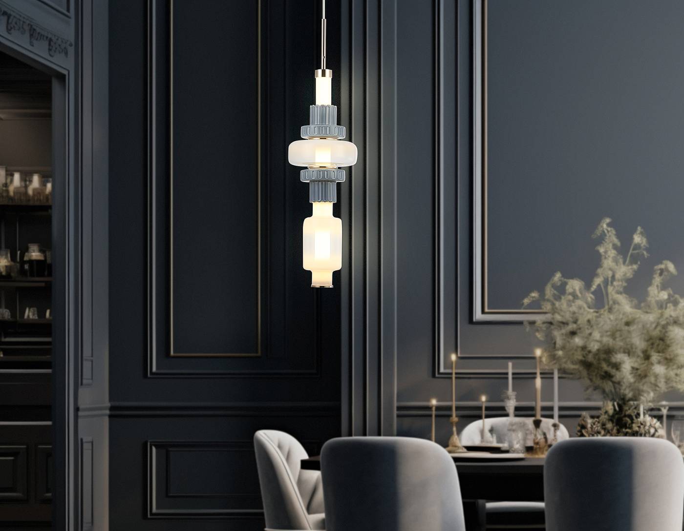 LH53121 Светильник подвесной Ambrella Ceramo Modern LH53121