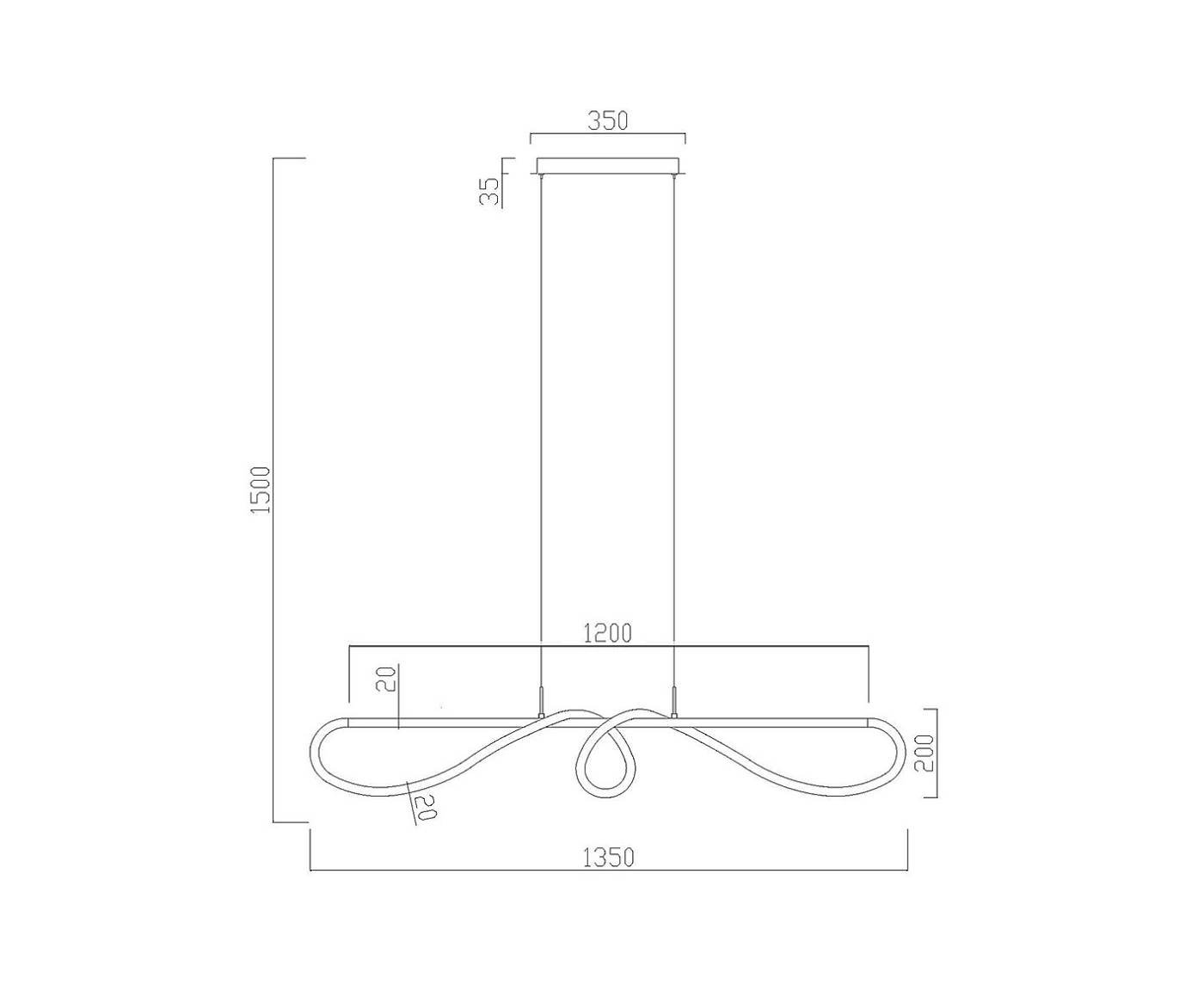 Подвесная люстра KINK Light Далия 08041,20(3000K)