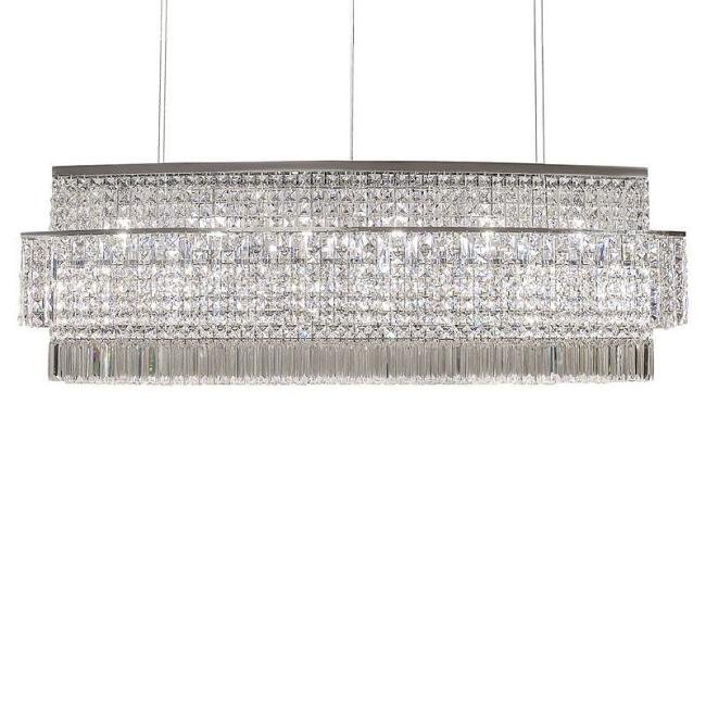 L30300 Подвесная хрустальная люстра Baguette L'Arte Luce Luxury L30300