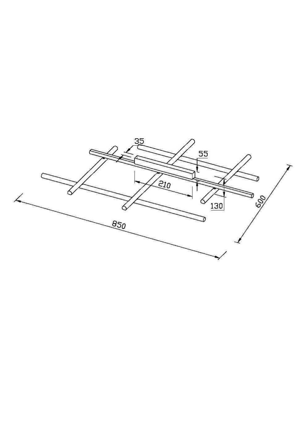 MOD278CL-L50G3K Потолочная люстра Maytoni Radiance MOD278CL-L50G3K