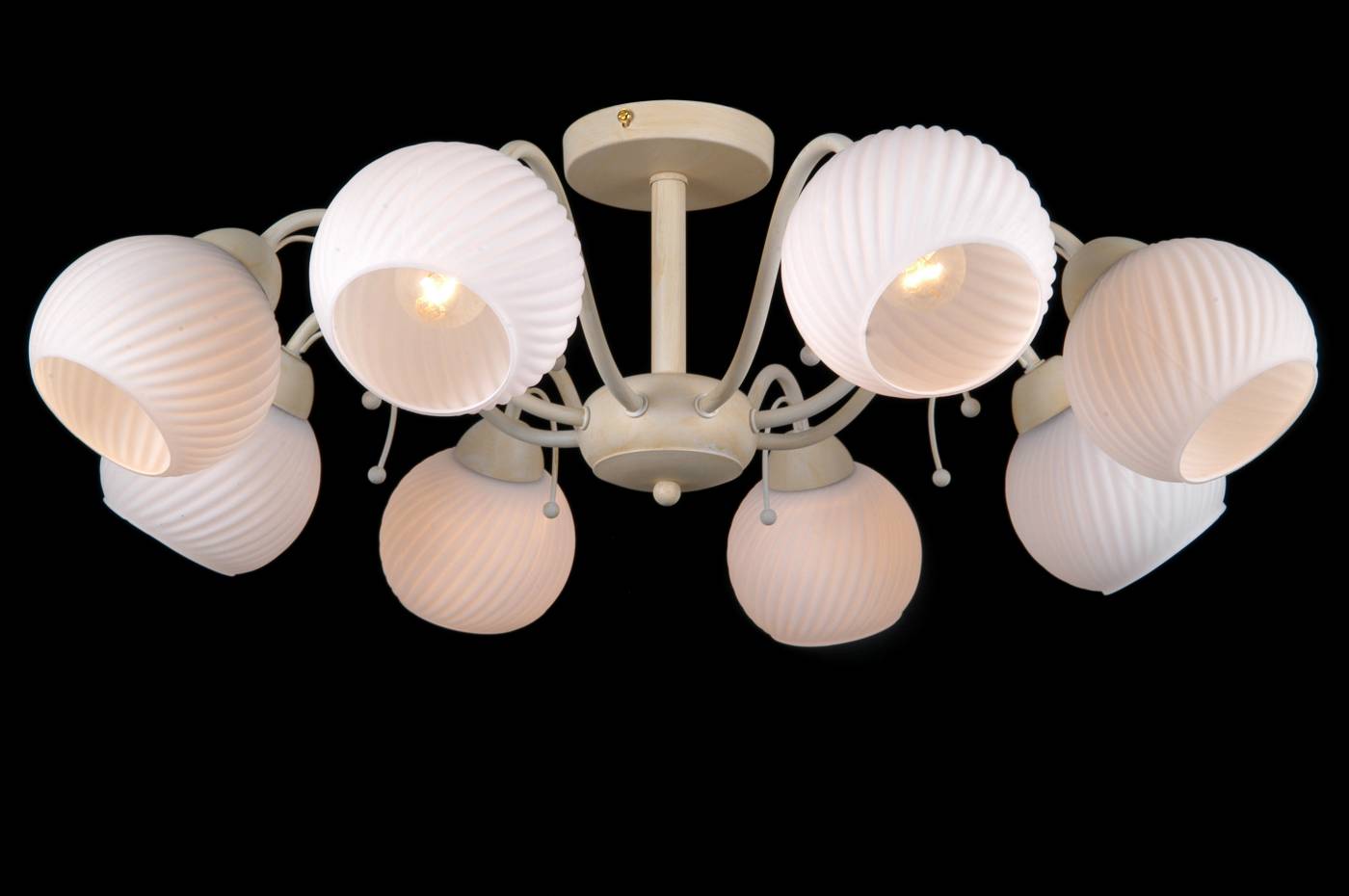 75146/8C BEIGE GOLD Потолочная люстра Natali Kovaltseva 75146 75146/8C BEIGE GOLD
