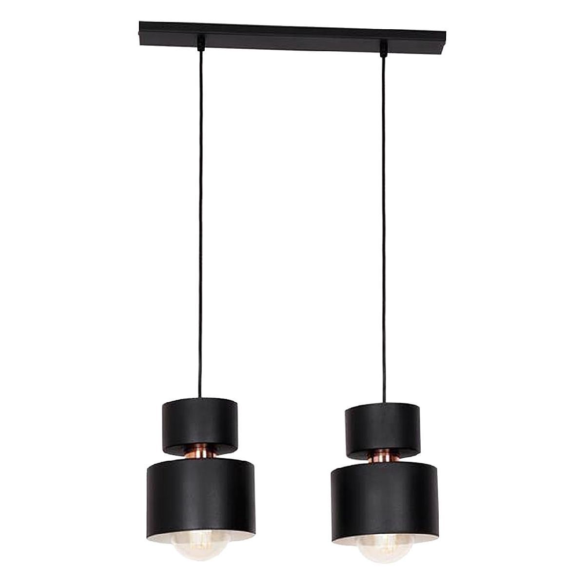 MD.9021-2-P-BK+AB Светильник подвесной IMEX MD.9021-2-P-BK+AB