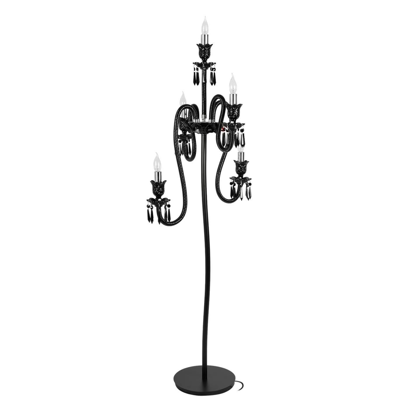 Торшер напольный Lord Loft It 10558F Black
