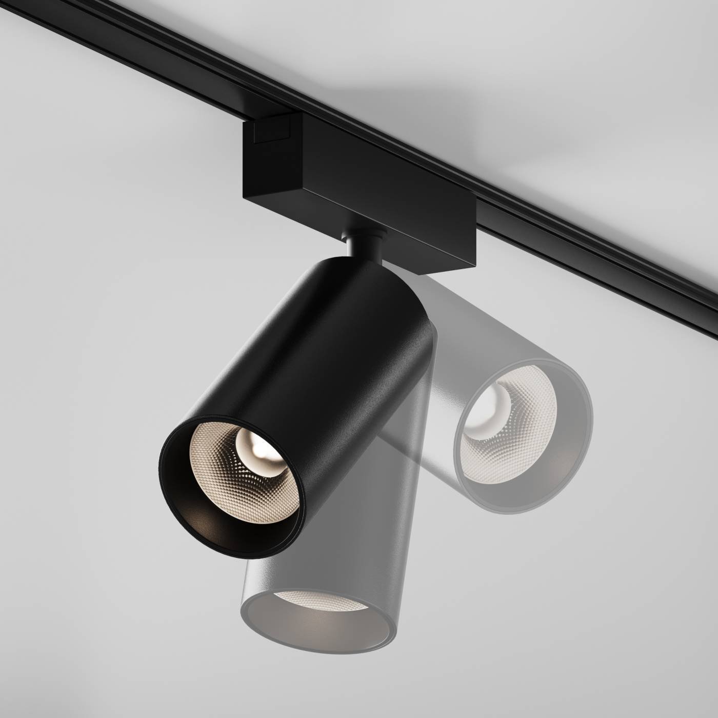 TR103-4-12WTW-M-B Трековый светильник Focus LED Maytoni TR103-4-12WTW-M-B