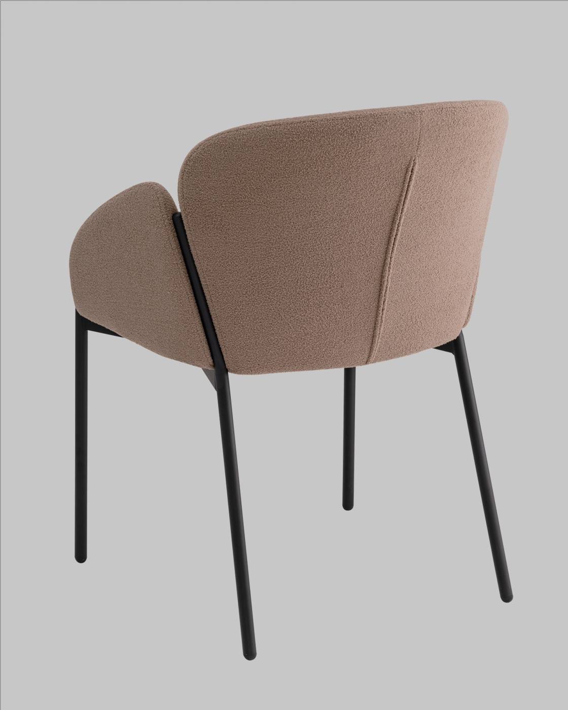 DC-3090 KD 3018-3 black legs Обеденный стул Stool Group Melia DC-3090 KD 3018-3 black legs