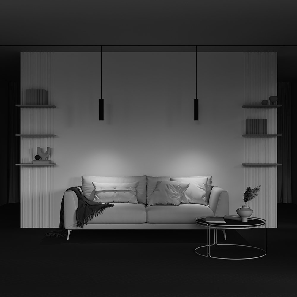 Трековый светильник Focus LED Maytoni TR016-2-12W4K-B-1
