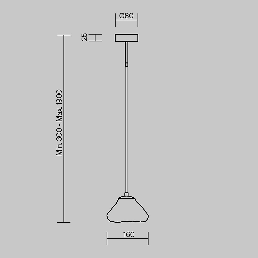 FR5488PL-01CH Светильник подвесной Freya Eatery FR5488PL-01CH