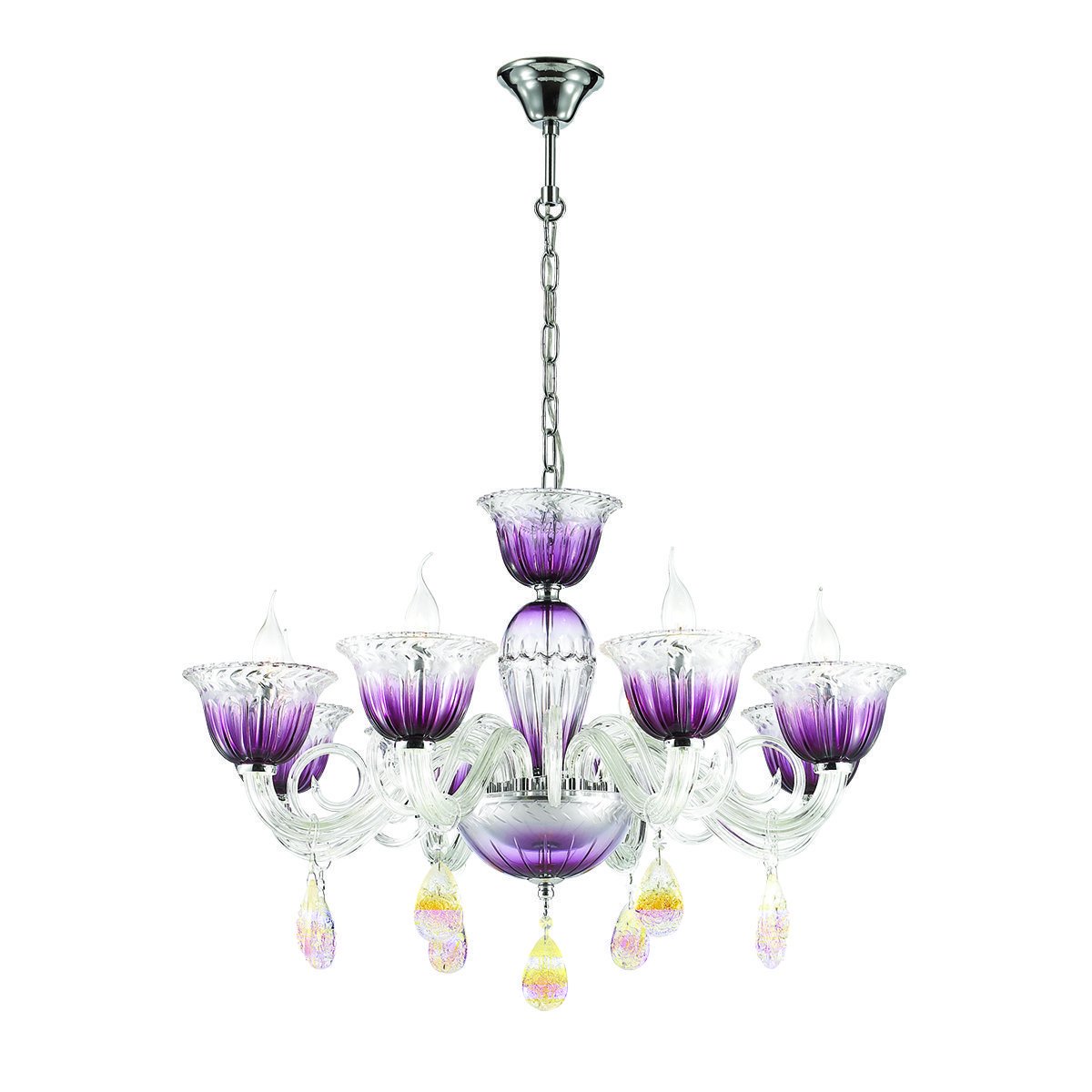 3930/8 Подвесная люстра Odeon Light Ninfea 3930/8
