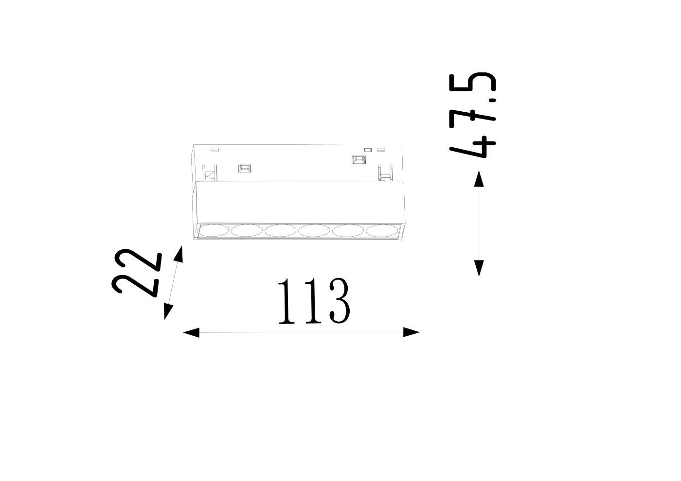 00-00013641 Трековый светильник SY-LINK SWG LUMKER 00-00013641