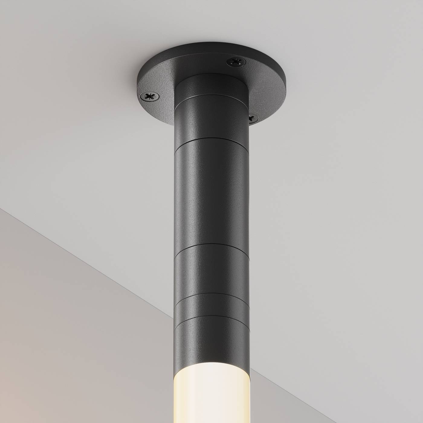 CA023BI-B Основание для накладного монтажа системы Shelf с внутренней резьбой без ввода питания Maytoni Accessories for system Shelf CA023BI-B