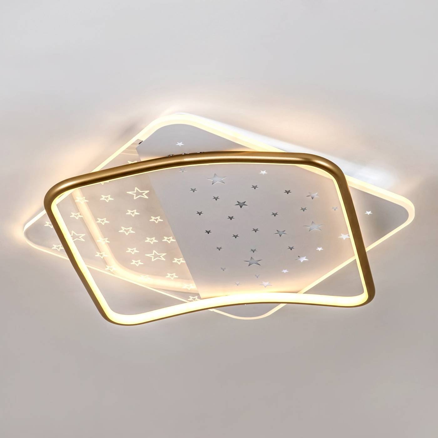L1037-520 GD Потолочная люстра L LED4U L1037-520 GD