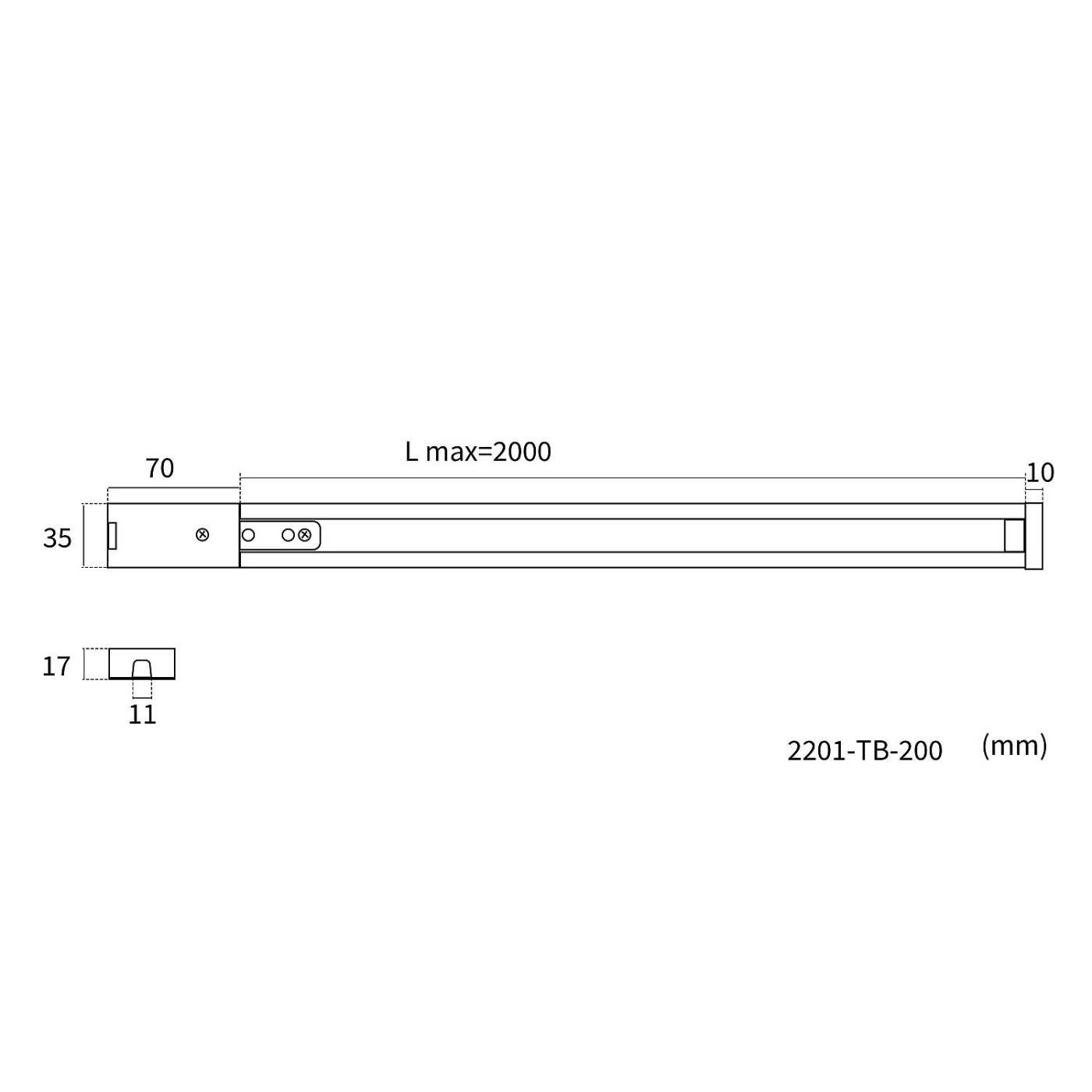 Шинопровод Favourite Practica 2201-TB-200