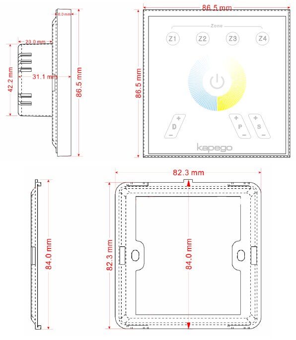 Пульт к светодиодной ленте Deko-Light RF 843019