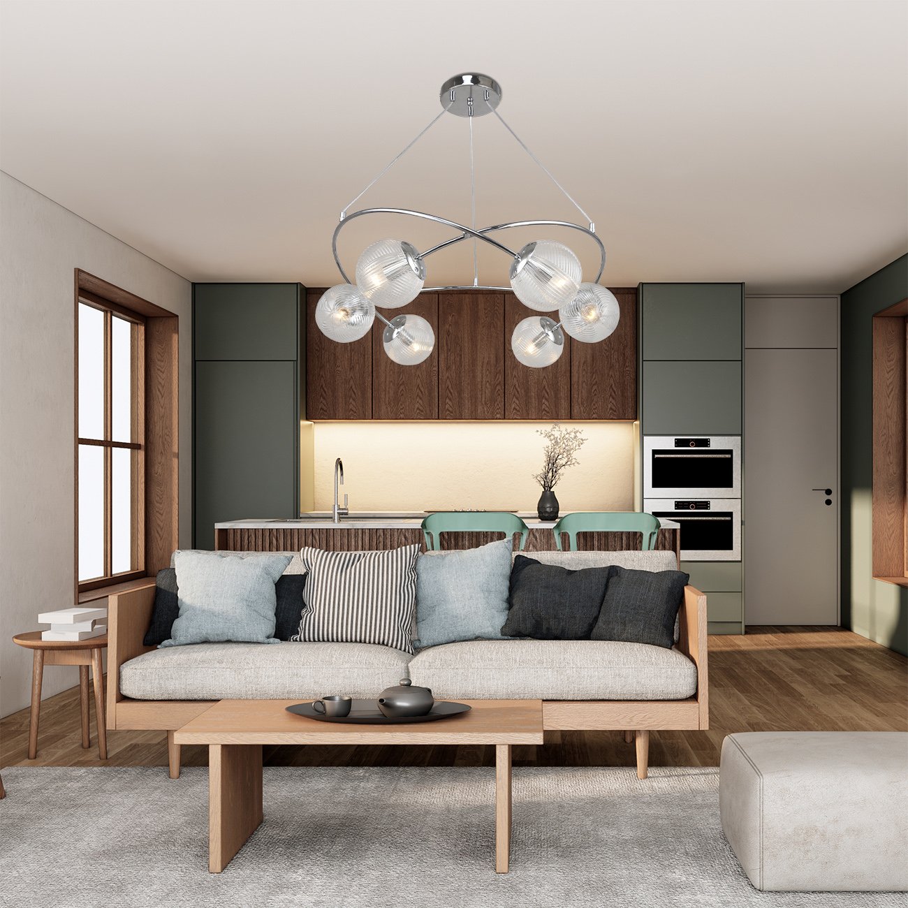 Подвесная люстра Escada 1110/6PL