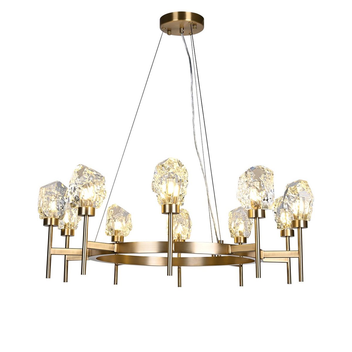 BRCH9162-10 antique brass Подвесная люстра Delight Collection Cornwell BRCH9162-10 antique brass