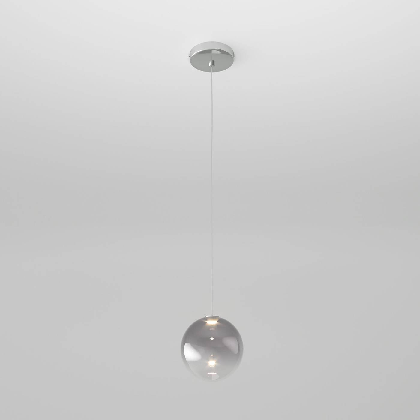 Светильник подвесной Eurosvet Wonder 50232/1 LED дымчатый