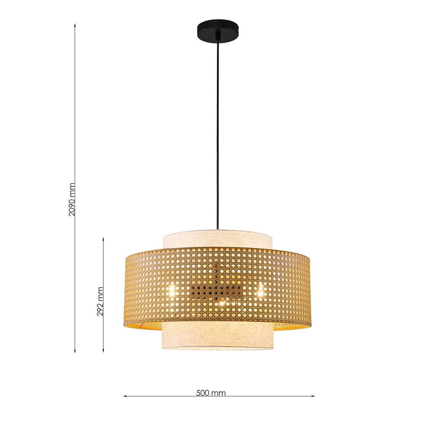 4768-3P Подвесная люстра Favourite Organicum 4768-3P