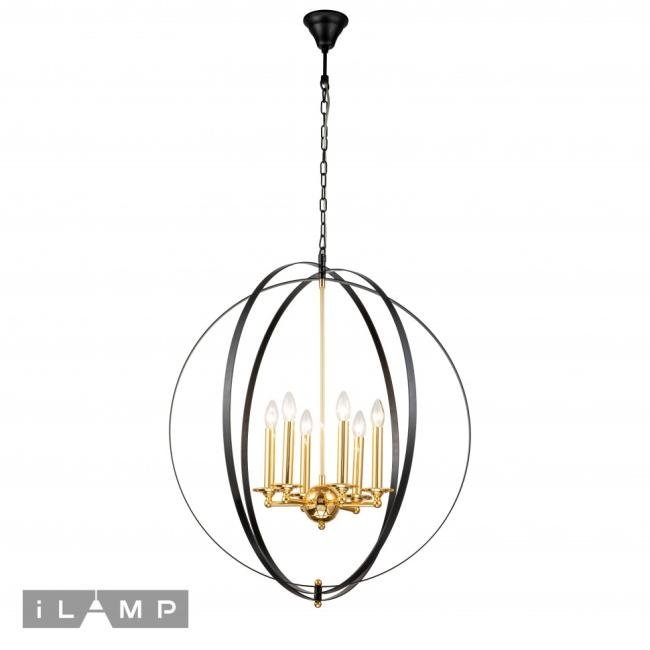 9977-800 GL+BK Люстра подвесная Element iLamp 9977-800 GL+BK