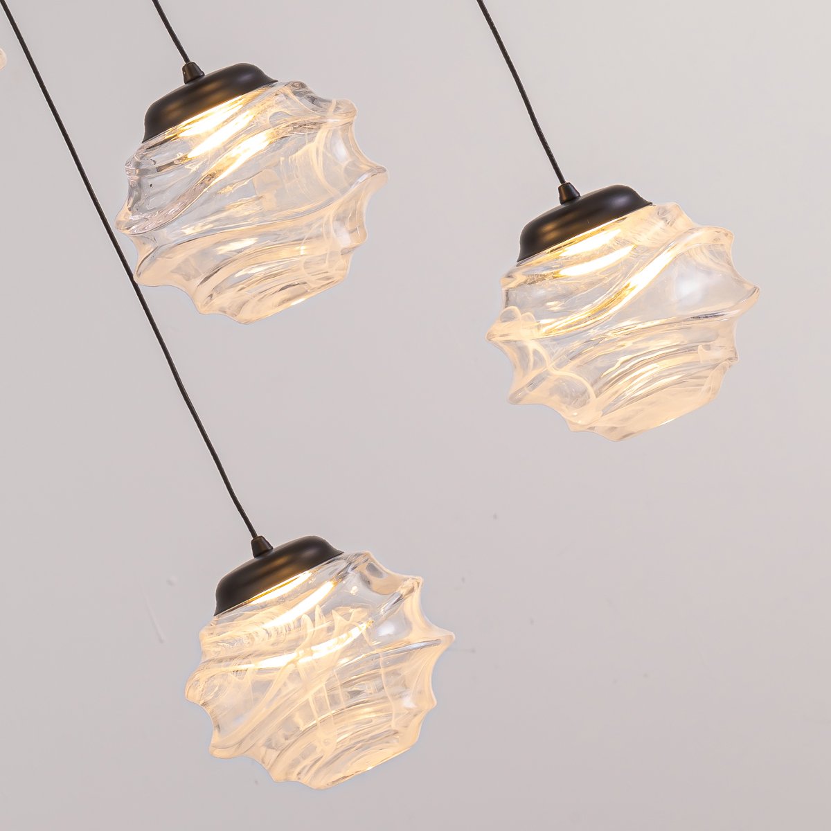 MD25030003-3A matt black/clear Светильник подвесной Delight Collection MD25030003 MD25030003-3A matt black/clear