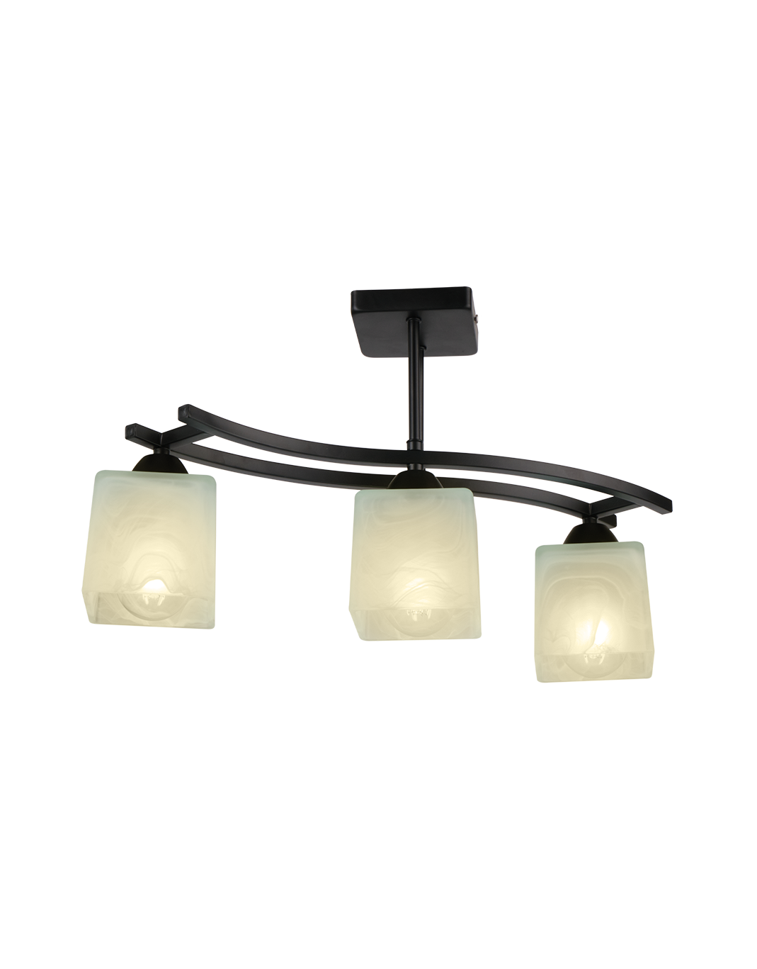 Потолочная люстра Мелодия Света Еврокаркассы Кубы 000050559