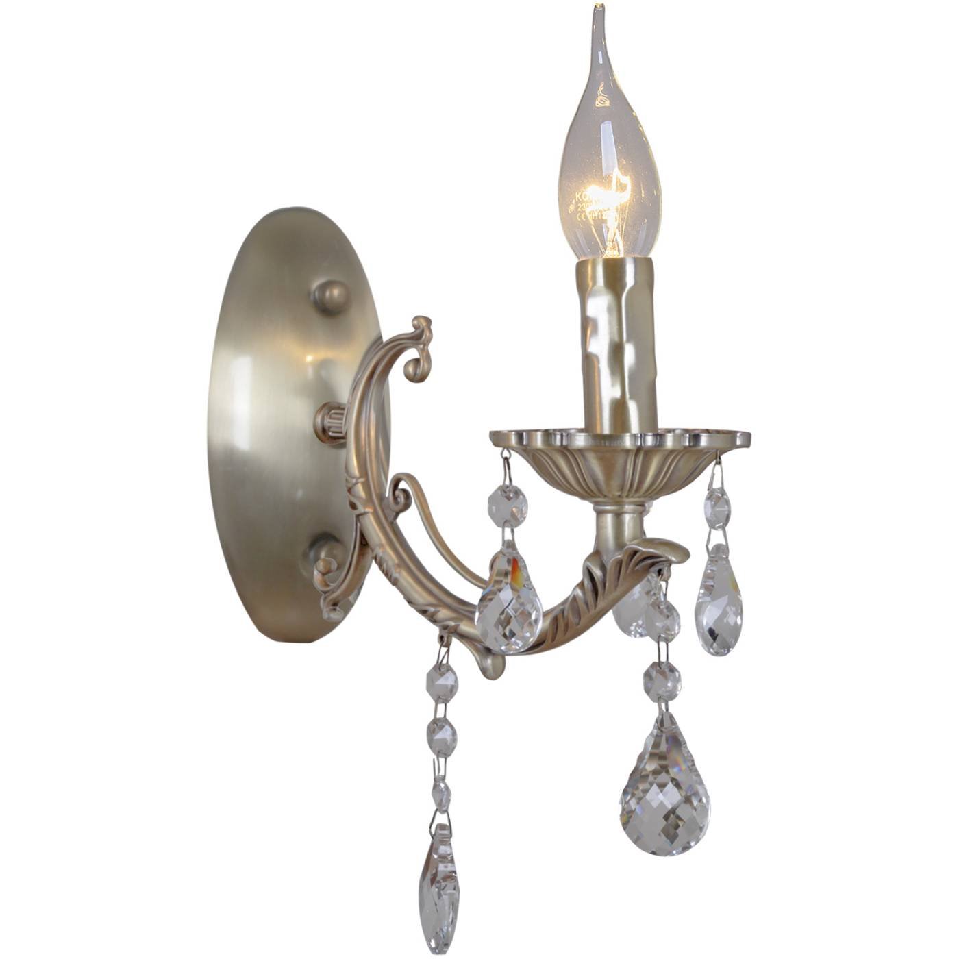 IL9927-1WSQ-24 AB CASTOR Бра настенное ILLUMICO IL9927-1WSQ-24 AB CASTOR