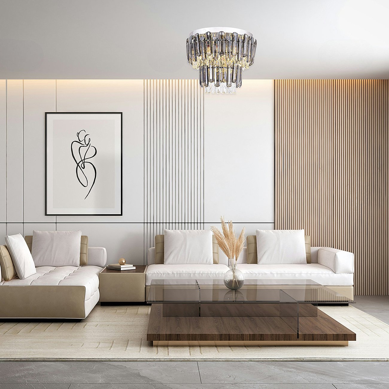 526/8 Потолочная люстра Escada Nigretta 526/8