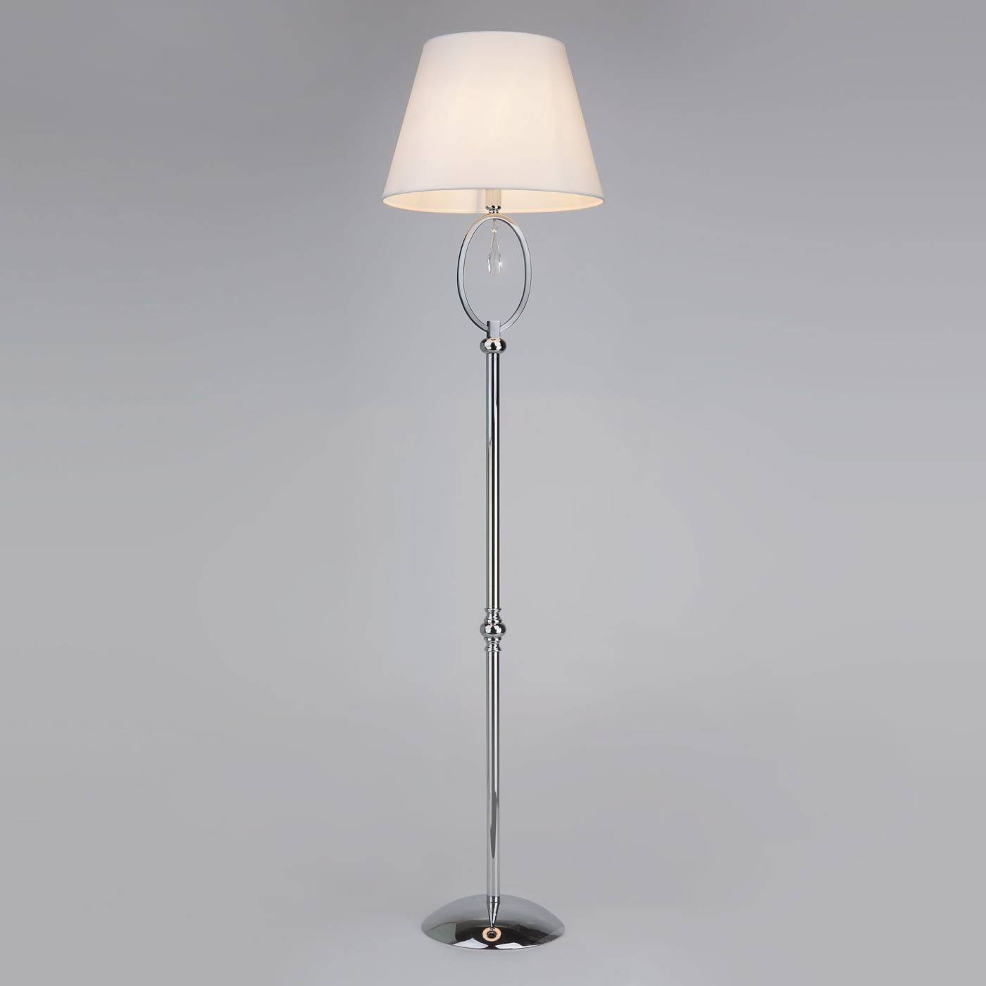 01056/1 хром/прозрачный хрусталь Strotskis Торшер Eurosvet Madera 01056/1 хром/прозрачный хрусталь Strotskis