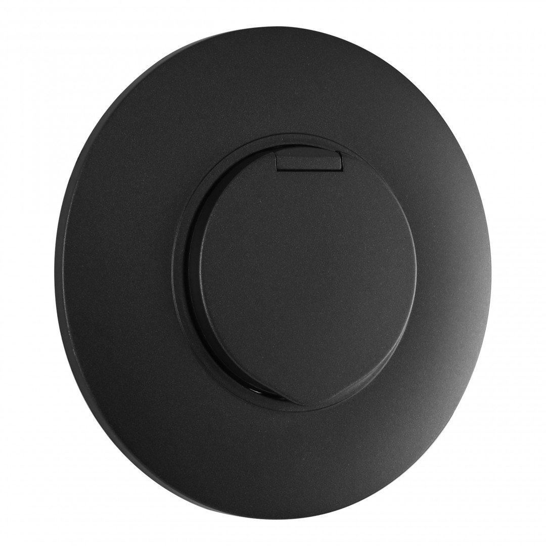 SET08-1-41-1 black Розетка Arte Milano Set08-1 SET08-1-41-1 black