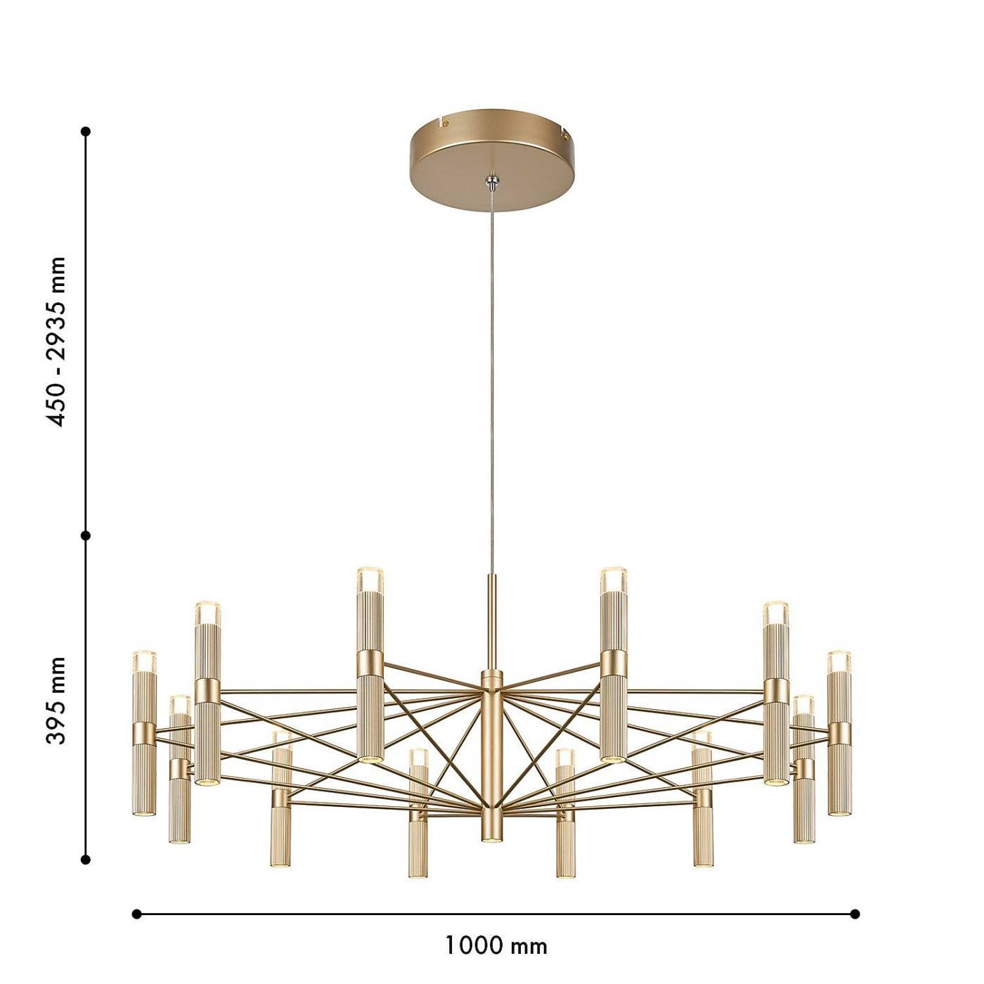 Подвесная люстра Favourite Blick 4759-12P